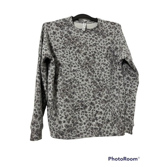 Athleta‎ Studio To Street Splatter Sweatshirt Camo Size XS 2020 Style - Picture 2 of 7